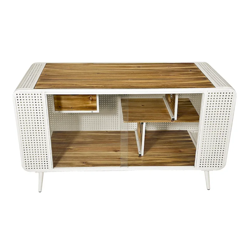 55.12 Spacious Cat House with Tempered Glass