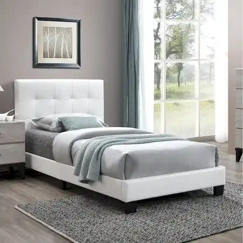 Poundex Platform Twin Bed