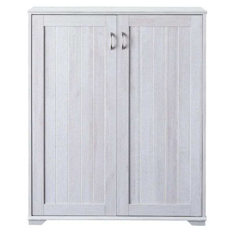 5-Shelf Shoe Cabinet with Double Doors