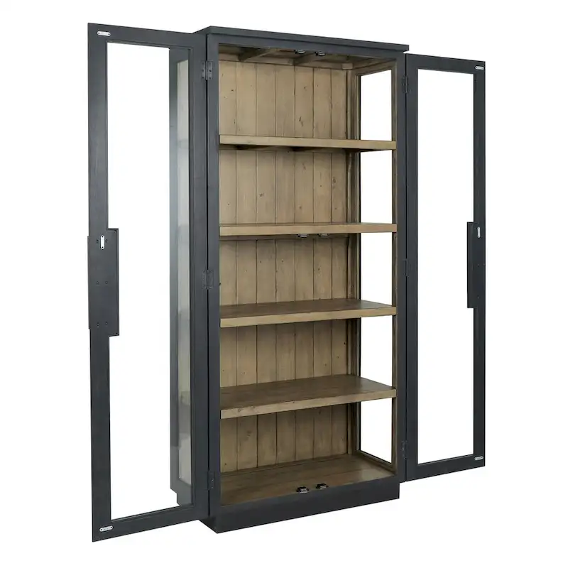 Classic Home Larson 82 Reclaimed Pine Wood Cabinet