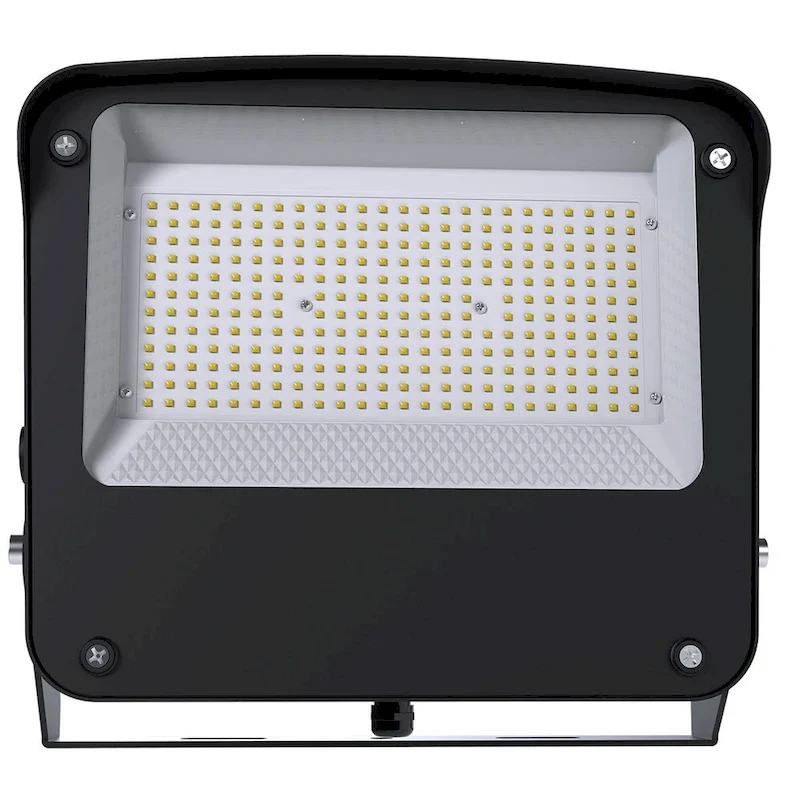 Outdoor LED Floodlight, IP65 Rated Waterproof Light, 5000K Daylight, 80/100/150W Wattage Selectable, UL Listed, 1 Pack - 12.69