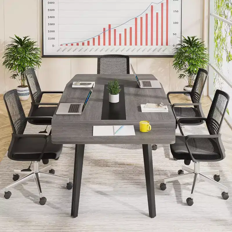 Lantine 70.86 Boat Shaped Executive Desk