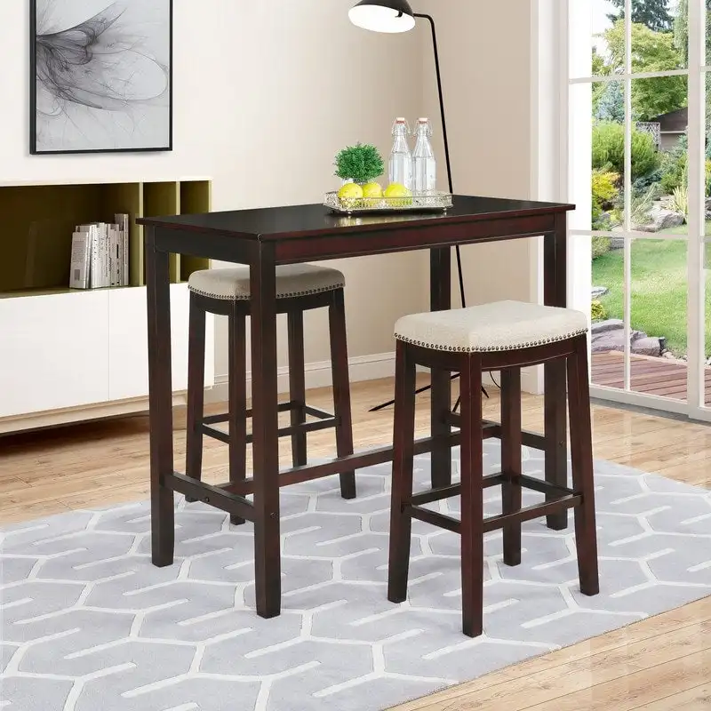 42-Inch Round Pub Bar Table