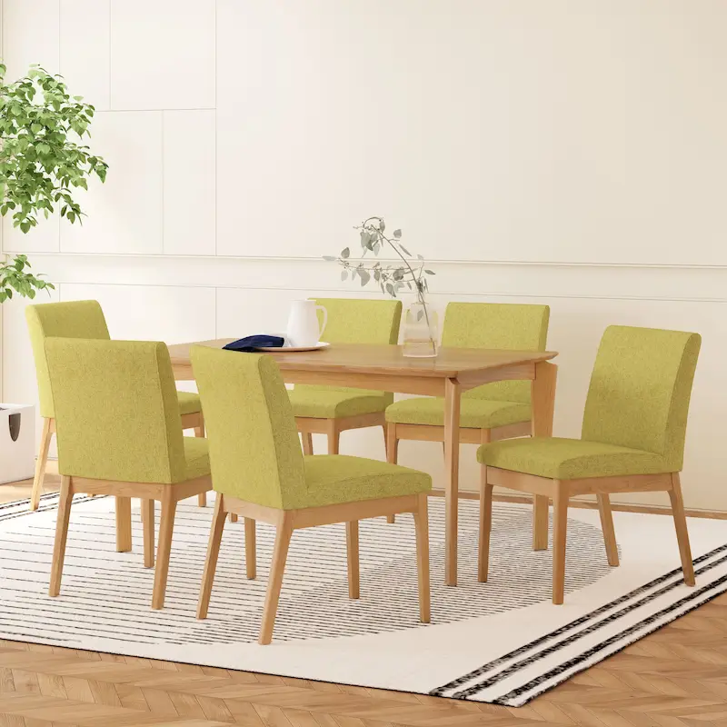 Atherton Wood 7 Piece Dining Set by Christopher Knight Home