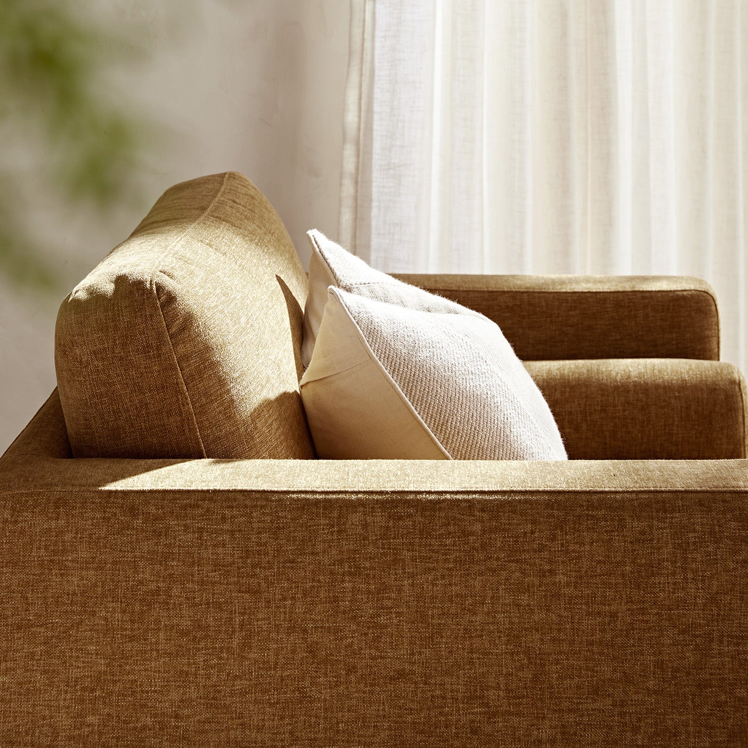 Armchair, Spiced Honey Chenille