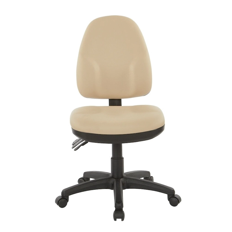 Dual Function Fabricated Ergonomic Office Chair