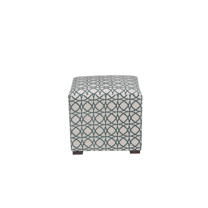 Merton Transtional Square Button Tufted Ottoman