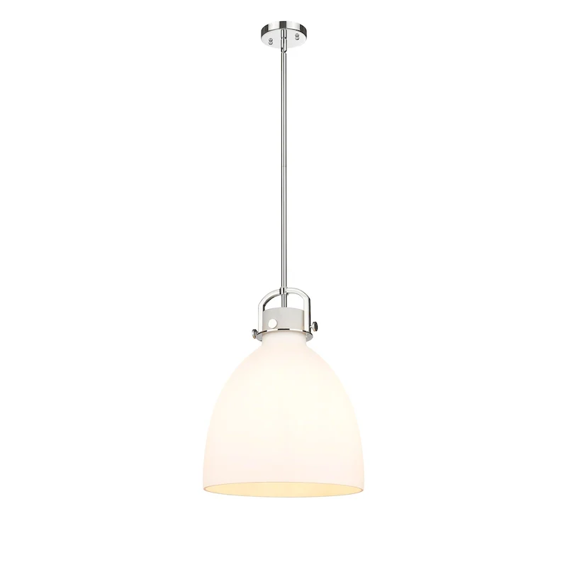 Innovations Lighting Newton Bell - 1 Light 14  Stem Hung Pendant