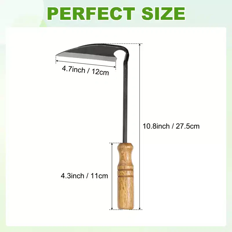 Unique Bargains Stainless Steel Multipurpose Use Durable Compact Hand Weeders 10.8 Inch