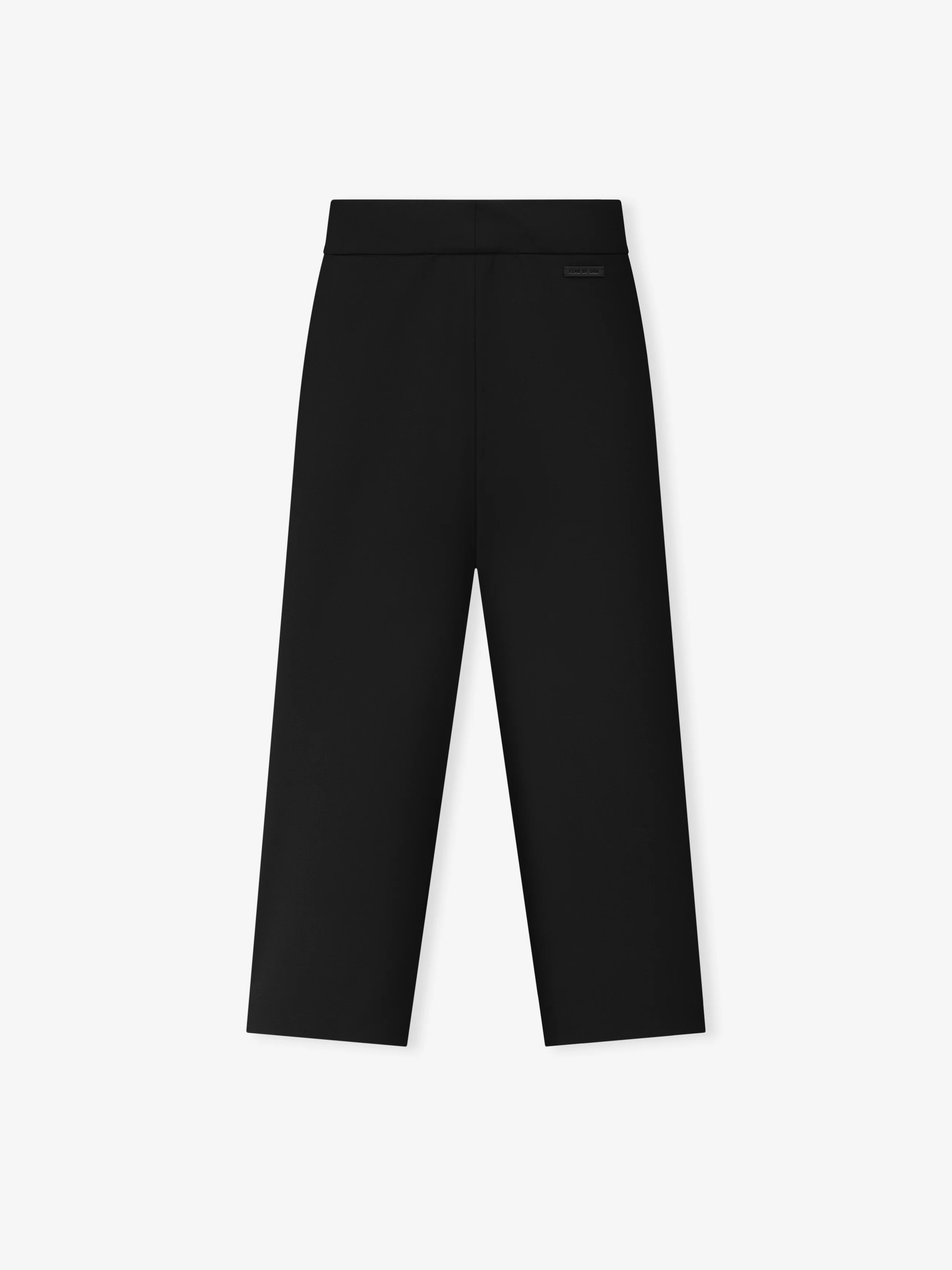 Wool Poplin Casual Flat Front Pants