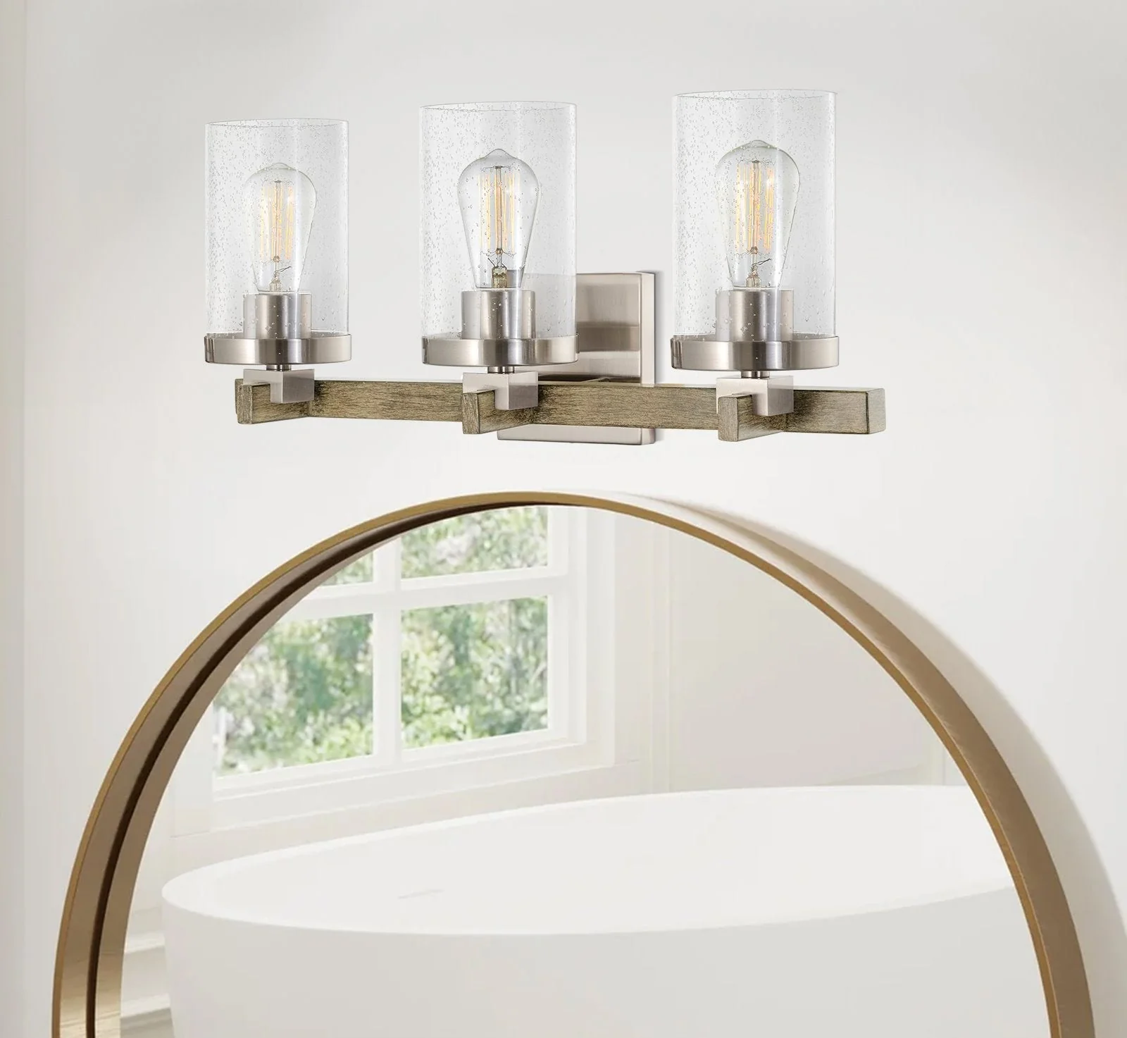 Concord 22 3-Light Farmhouse Vanity / Bathroom Light