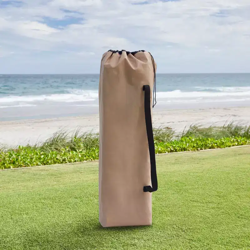 BrylaneHome Twin Folding Picnic Chairs With Umbrella & Cooler
