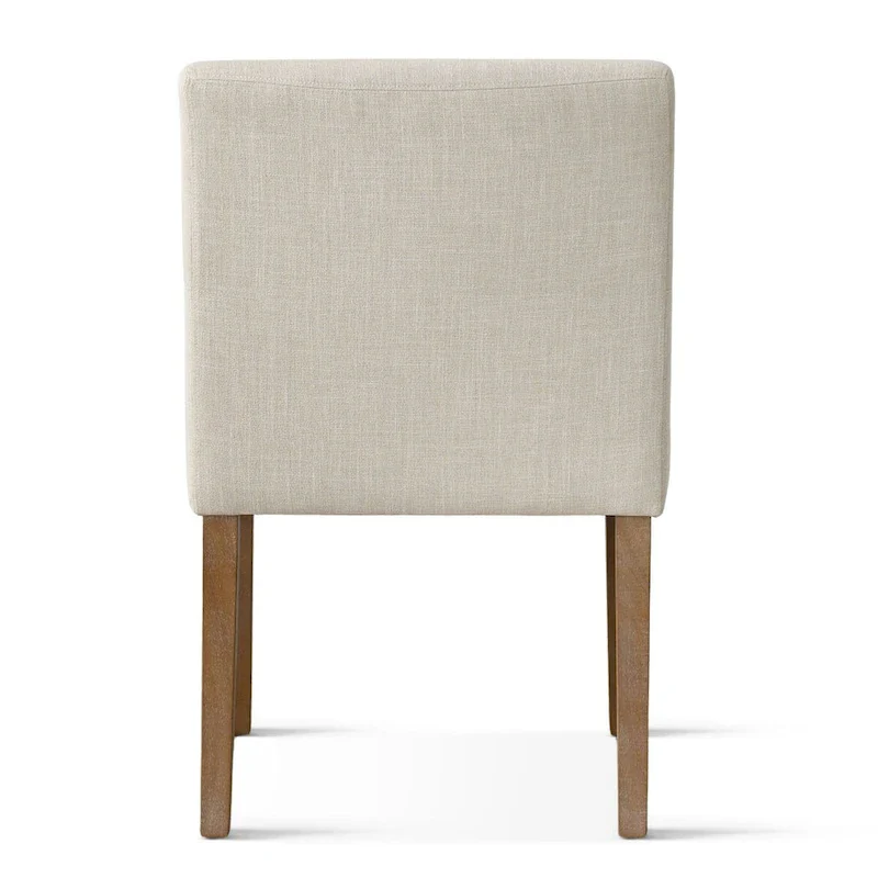 Linen Upholstered Armchair(Set of 2)