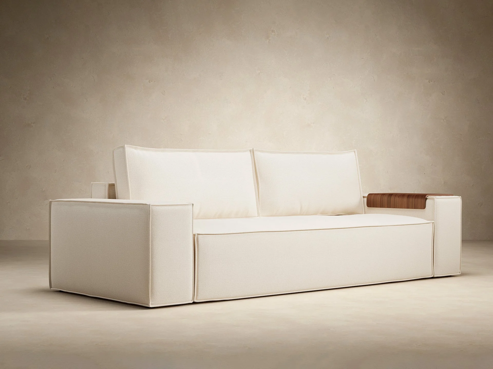 Newilla Wide Arms Sofa Bed