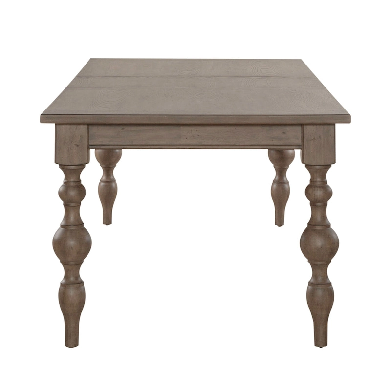 Americana Farmhouse Dusty Taupe 6 Piece Rectangular Table Set