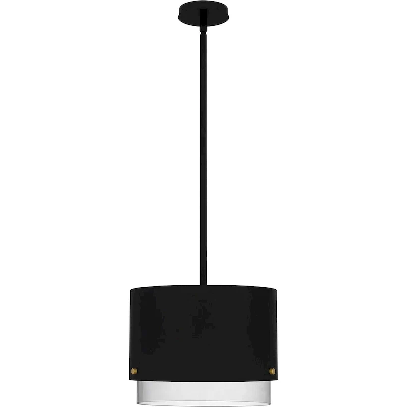 Elio 3-Light Matte Black Pendant Light