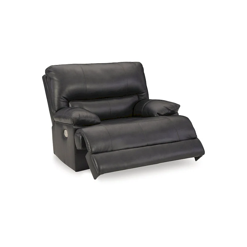 Signature Design by Ashley Mountainous Black Power Recliner