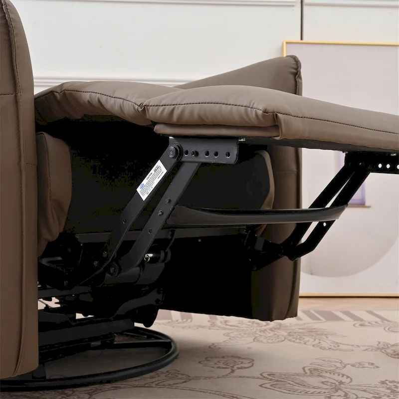 270° Power Swivel Rocker Recliner with USB Charging