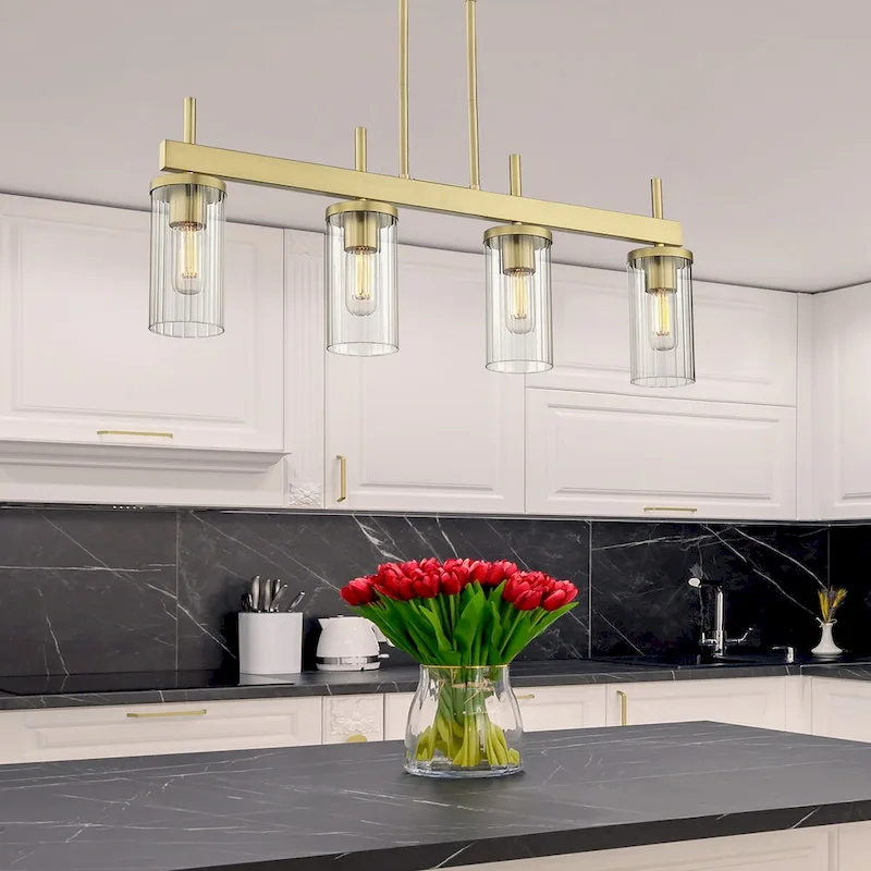 Copper Grove DeBruy 4-light Linear Pendant