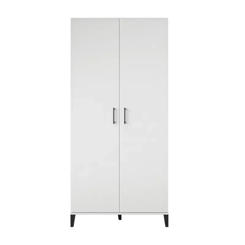Systembuild Flex Tall Storage Cabinet, White