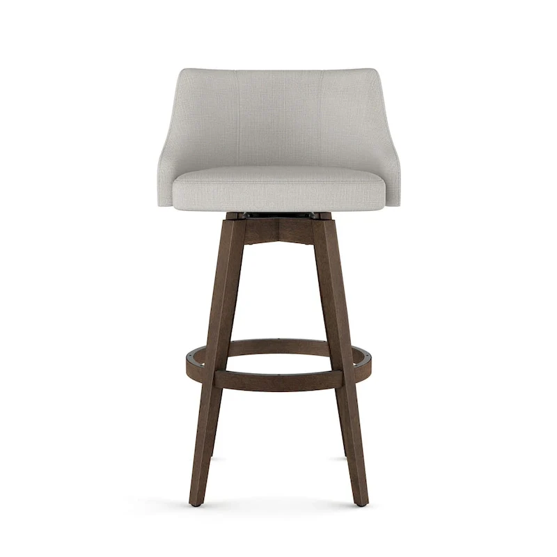 Amisco Nolan Swivel Counter and Bar Stool