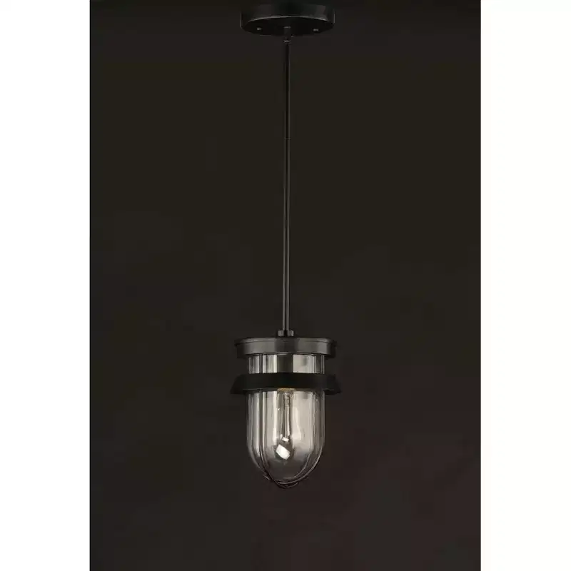 Maxim Lighting Breakwater 1 - Light Pendant in Black