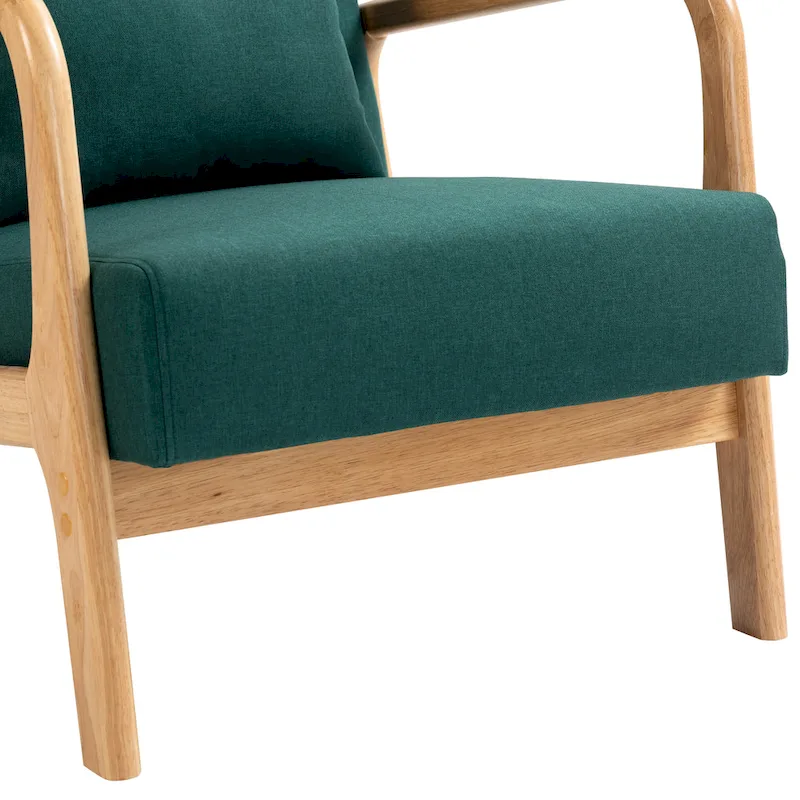 Upholstered Arm Chair with Cution Modern Side Accent Chairs - 25.8