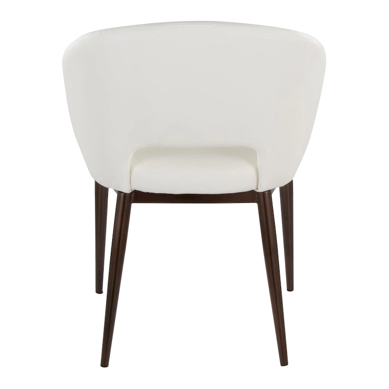 Carson Carrington Vika Upholstered Dining Chair with Copper Metal Legs