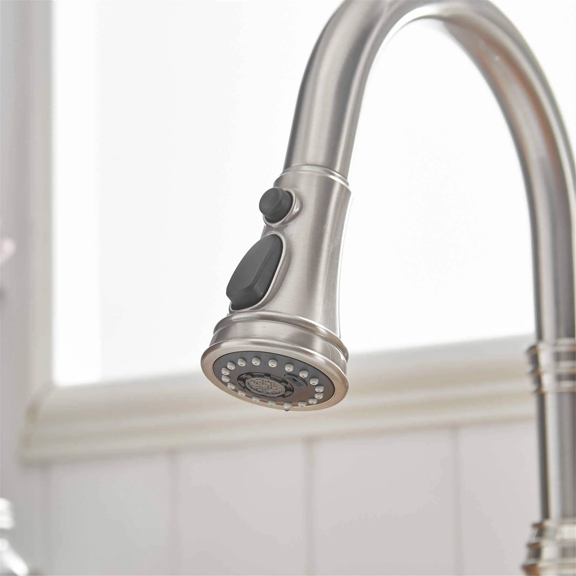 Pull Down Kitchen Faucet Single Handle Modern One Hole Kitchen Sink Faucets With Pull Down Sprayer Basin Tap With Deck Plate