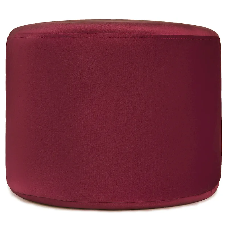 Gouchee Home Belgique Velvet Pouf Ottoman