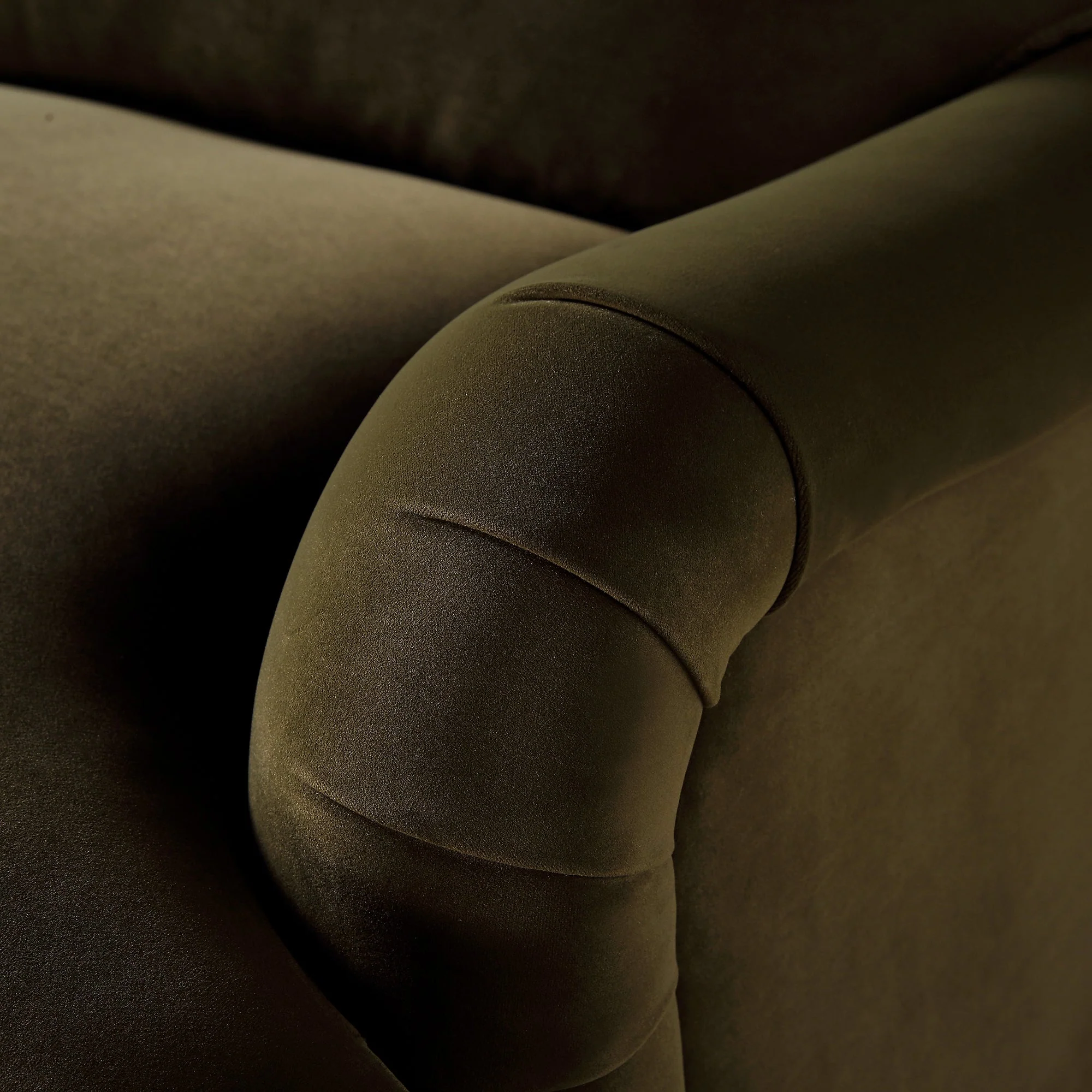 Seaweed Velvet Sofa, 2-Seater