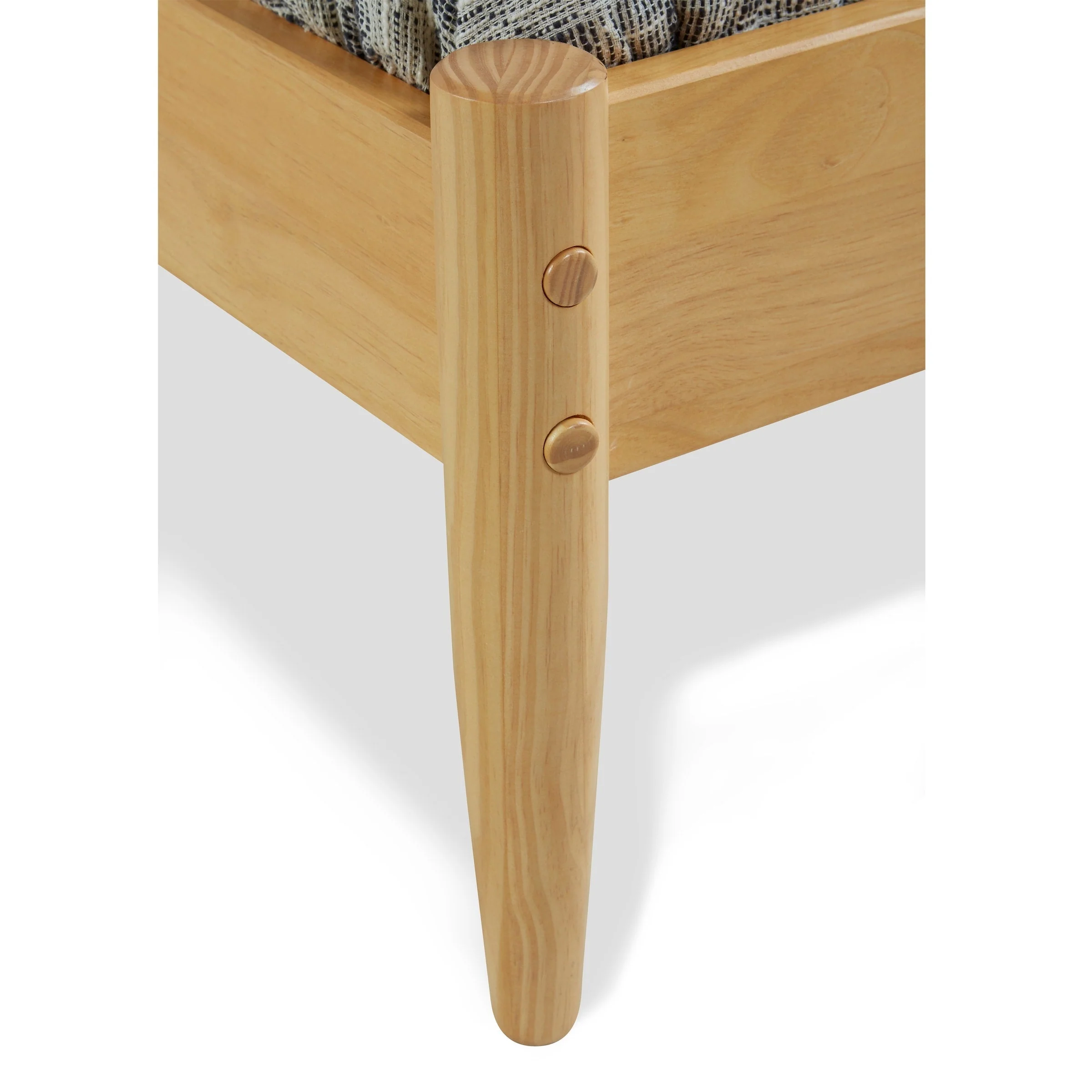 Mid-Century Panel Bed