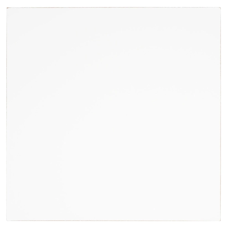 SAFAVIEH Grayce Trellis Silver Leaf End Table. - 19  W x 19  D x 23  H - 19Wx19Dx23H