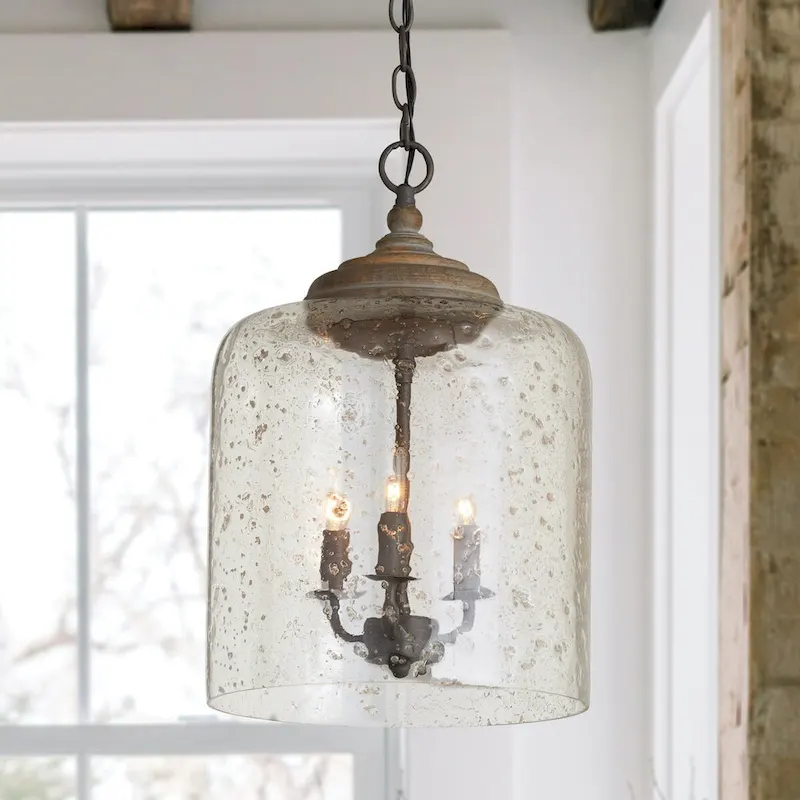 3-light Nordic Grey Pendant