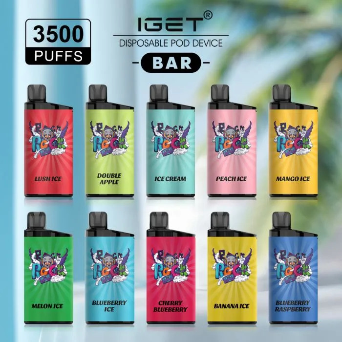 clearance IGET Bar 3500 Puffs Big Sale 40 Flavors