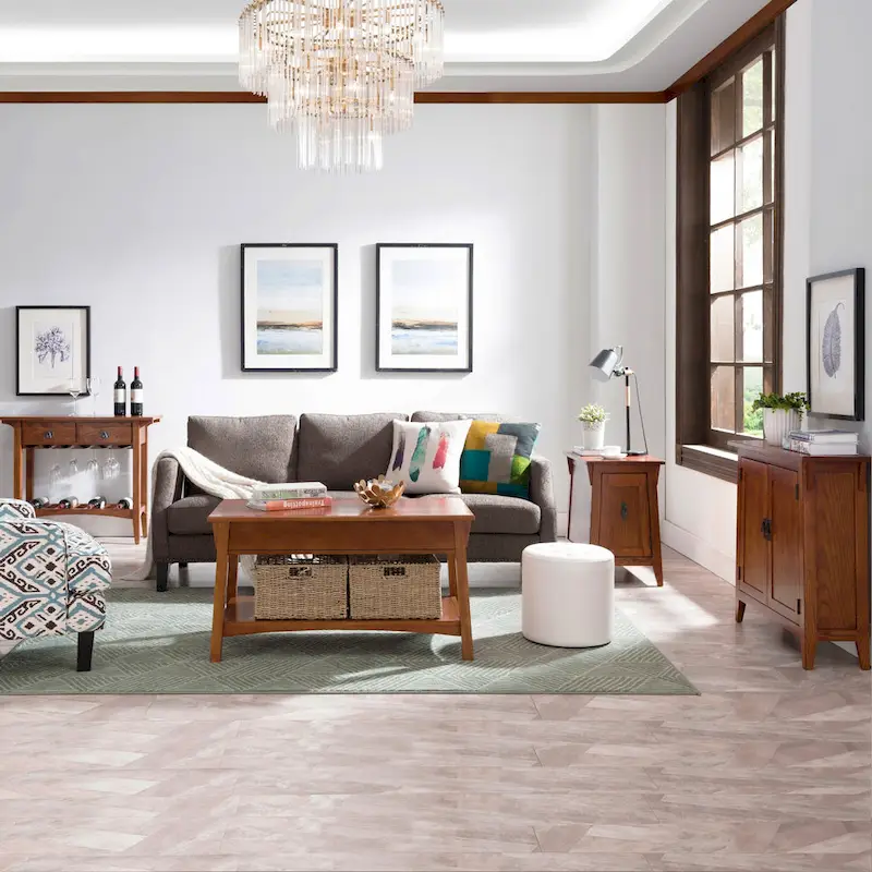 Mission Foyer Cabinet Hall Stand