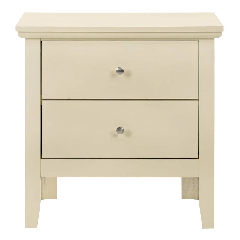Primo 2-Drawer Nightstand (24 in. H x 19 in. W x 15.5 in. D)