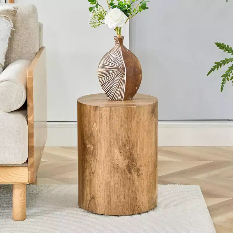 Round End Table Coffee Table Sofa Side Table Center Table Cocktail Table Accent Table - ModernLuxe