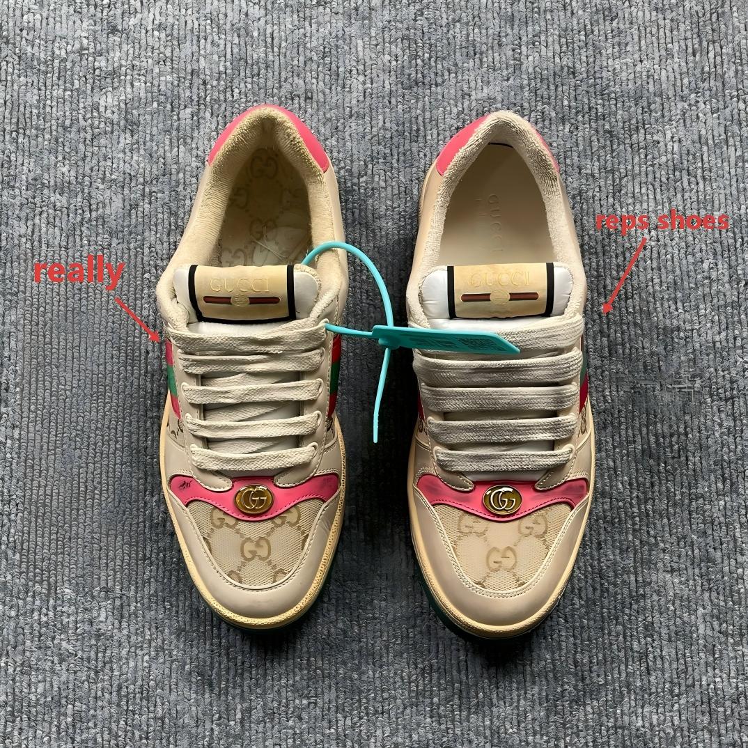 The difference between Reps shoes and authentic shoes