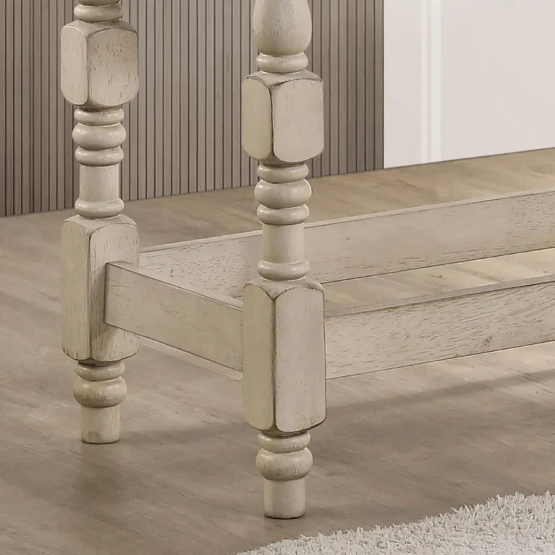 Graypath Farmhouse 50-inch Counter Height Bench