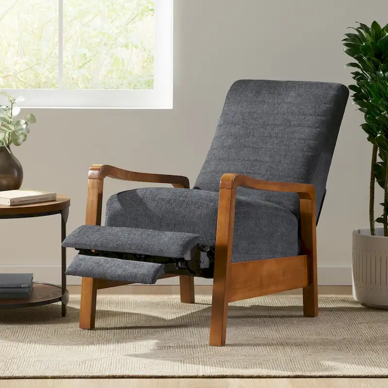 Munro Channel Stitch Pushback Recliner