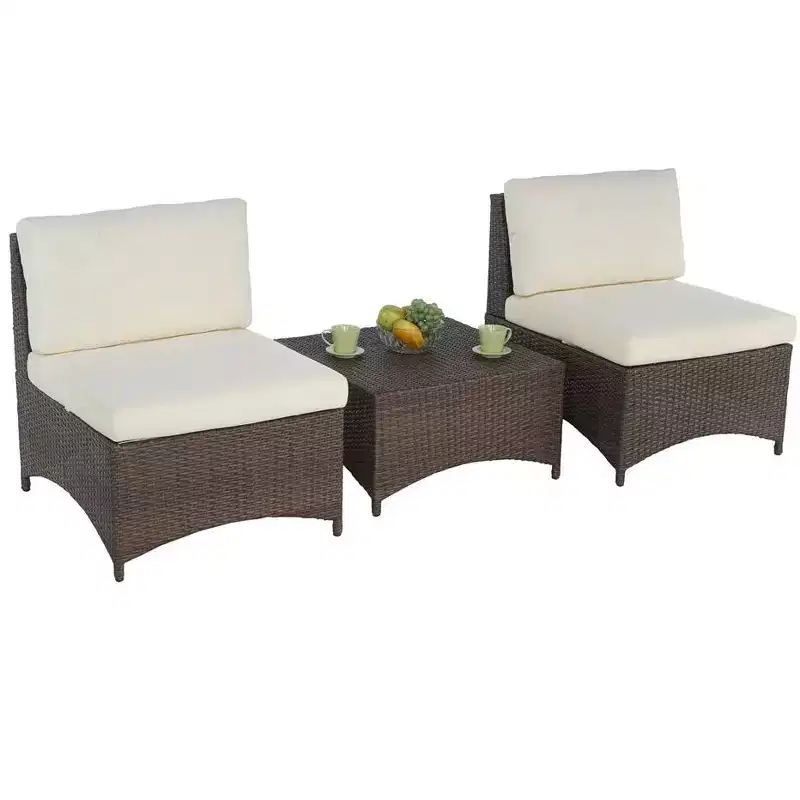Jiallo Studio Shine Collection Modular Armless chairs bistro set