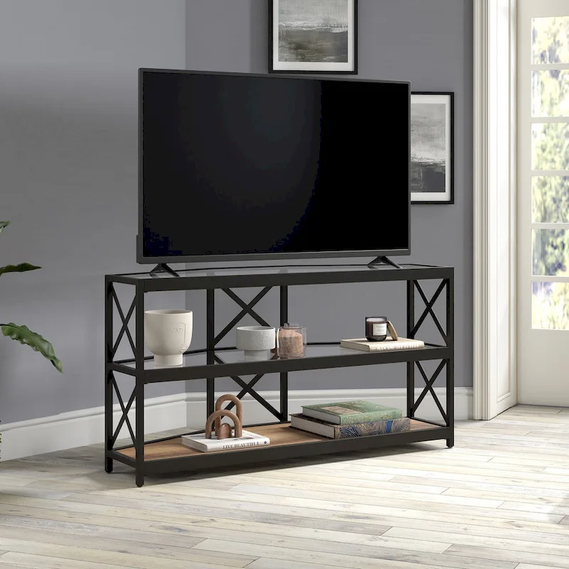 Celine Hexagonal TV Stand