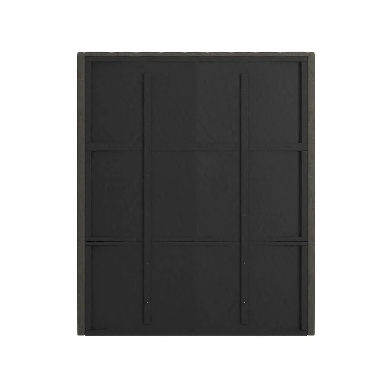 Button-Tufted Wingback Upholstered Headboard – Elegant Bedroom Accent