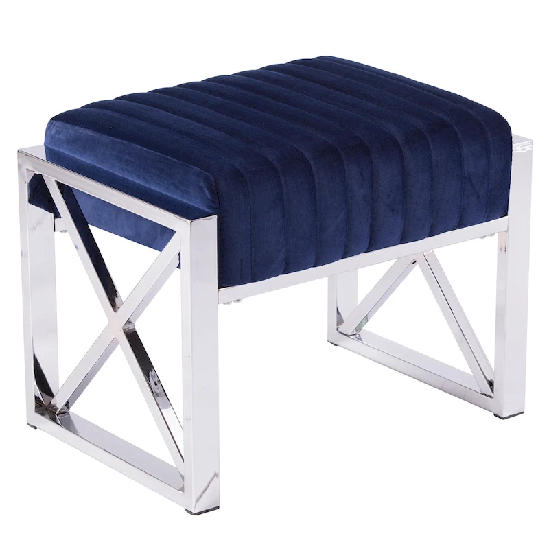 SEI Furniture Brent Fabric Ottoman