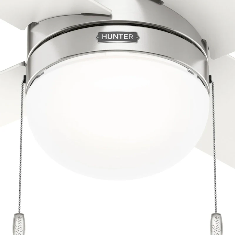 Hunter 52  Timpani Ceiling Fan w/ LED Light, Pull Chain