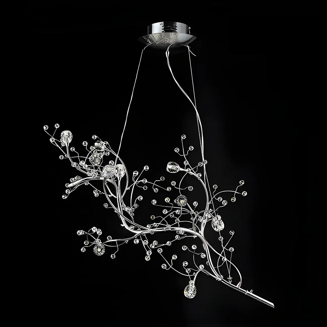Modern Metal Branch LED Pendant Chandelier