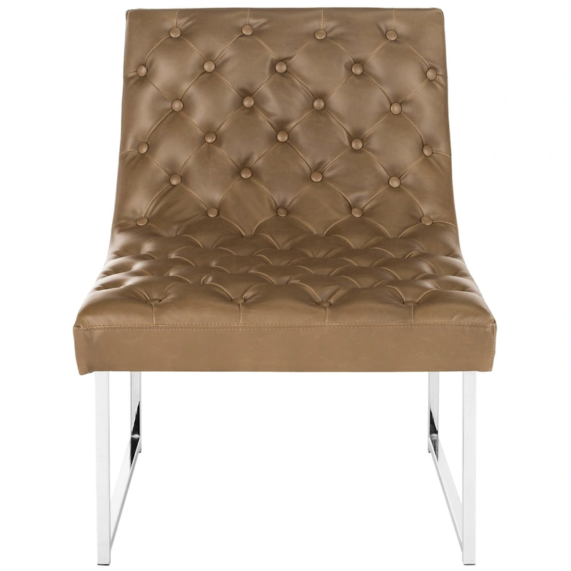 SAFAVIEH Jerilynn Mid-Century Modern Hadley Tufted Club Chair - 25Wx30Dx32H