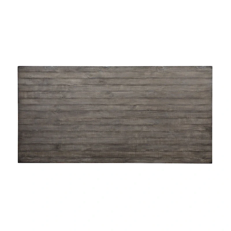 Furniture of America Ionessa Rustic Antique White 79-inch Counter Height Table