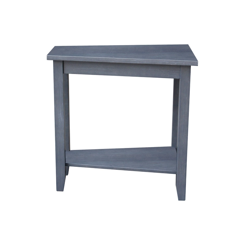 Keystone Solid Parawood Accent Table